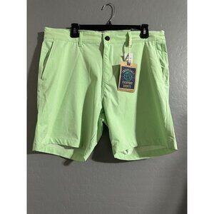 Free Planet Mens Everyday Shorts Lightweight MoistureWicking 4-way Stretch 7.5"